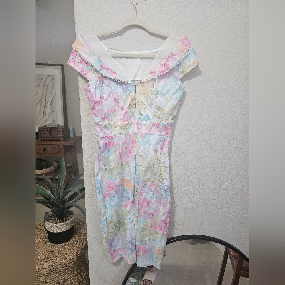 BGL DRESS FLORAL PERFECT FOR EASTER SZ 38 EUR (6 US) - Picture 7 of 11